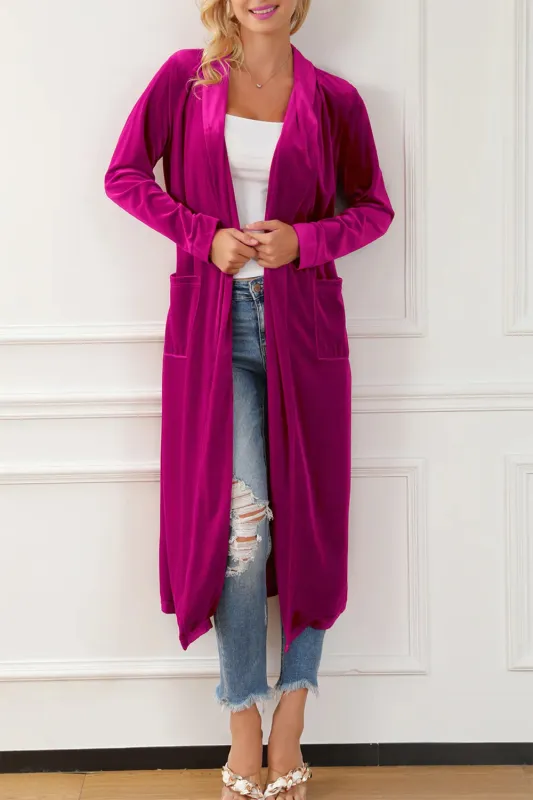 Open Front Long Sleeve Cover Up sold by Gigi Laurent