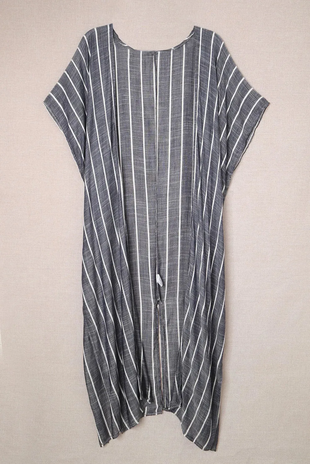 Striped Open Front Longline Cover Up sold by Gigi Laurent product image thumbnail 2