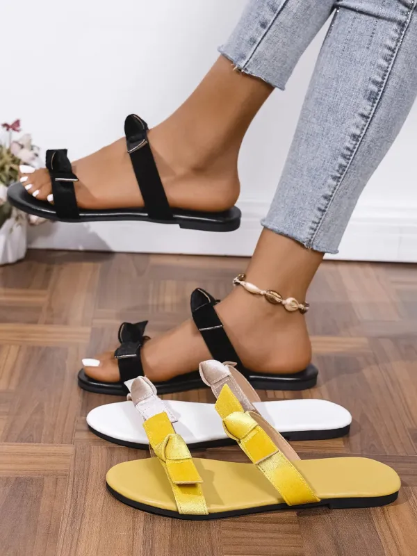 Double Strap Flat Sandals sold by Gigi Laurent