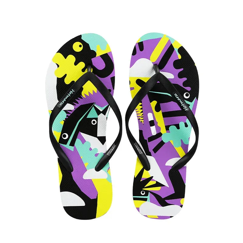 Tropical Print Summer Slippers sold by Gigi Laurent product image thumbnail 5