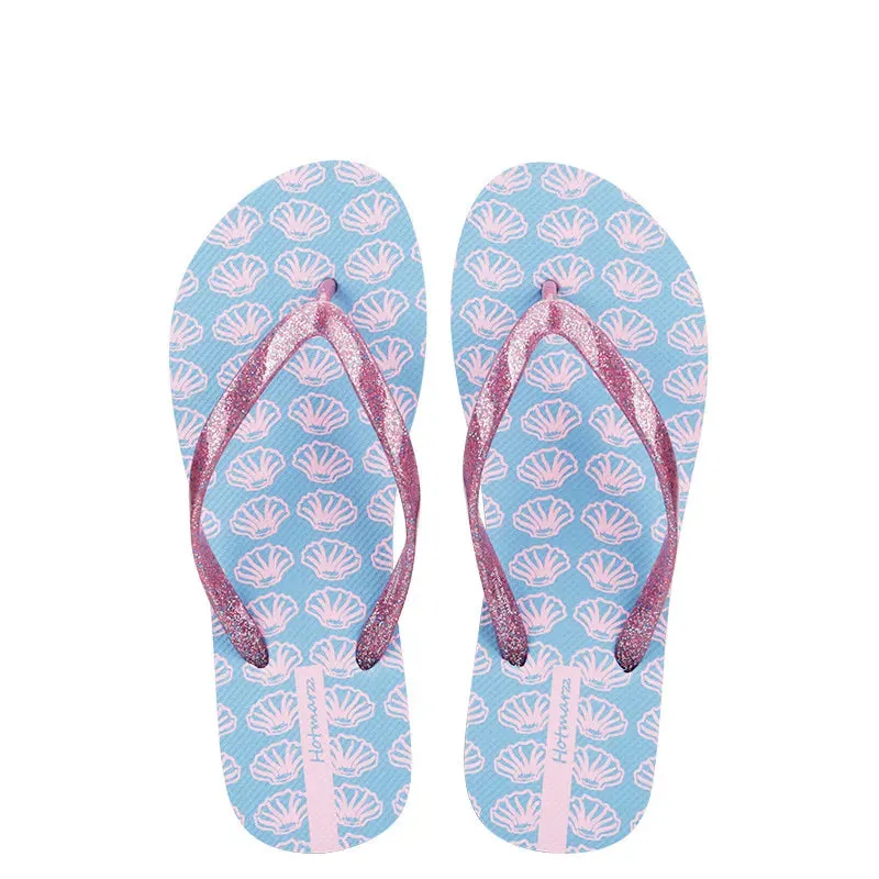 Tropical Print Summer Slippers sold by Gigi Laurent product image thumbnail 2