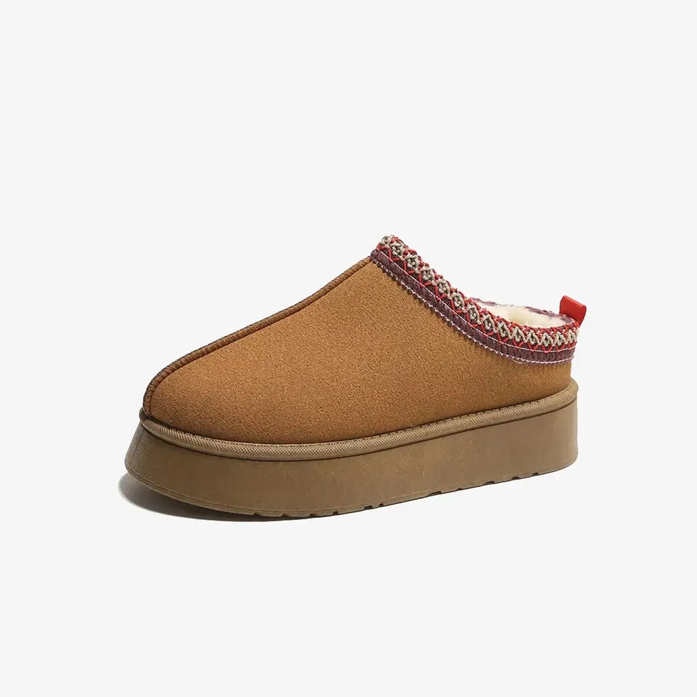 Faux Fur Center-Seam Slippers sold by Gigi Laurent product image thumbnail 4