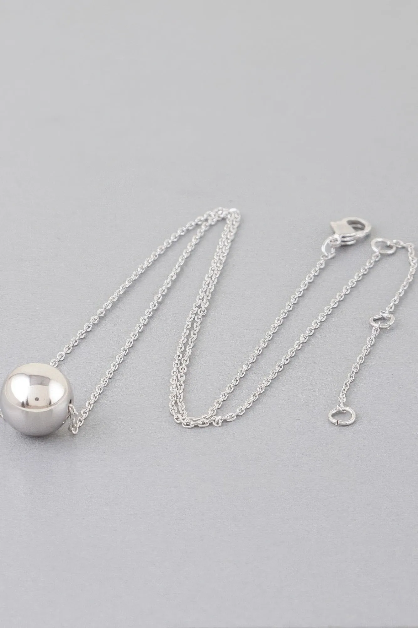 Shiny Bead Chain Necklace sold by Gigi Laurent product image thumbnail 4