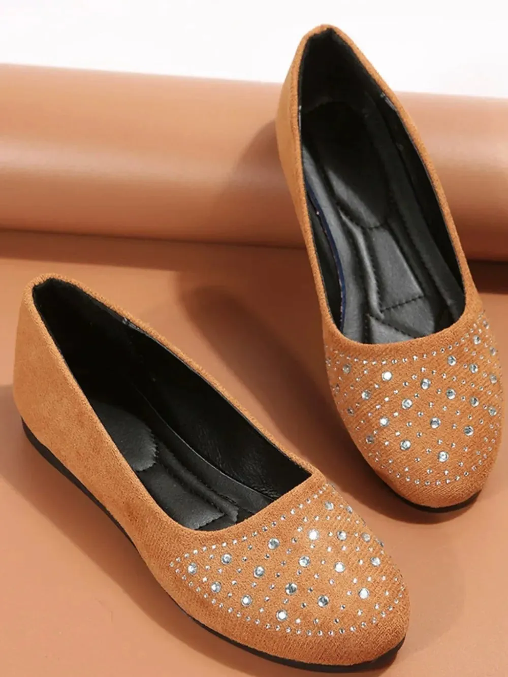 Rhinestone Flat Slip-Ons sold by Gigi Laurent product image thumbnail 3