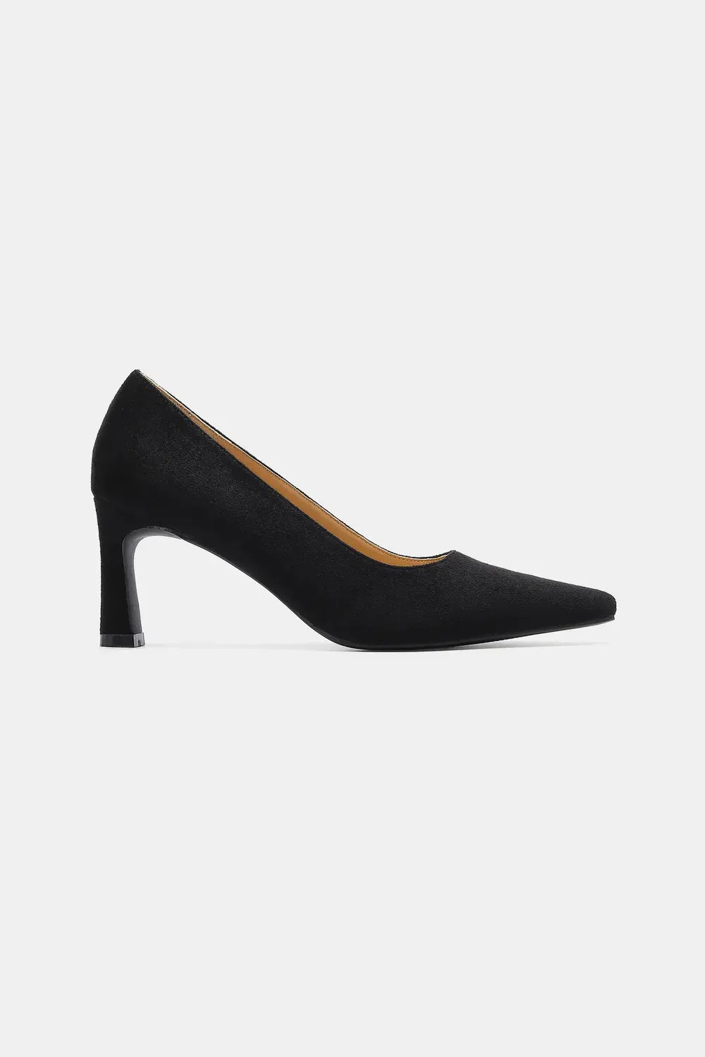 Beast Fashion Faux Suede Point Toe Pumps sold by Gigi Laurent product image thumbnail 4