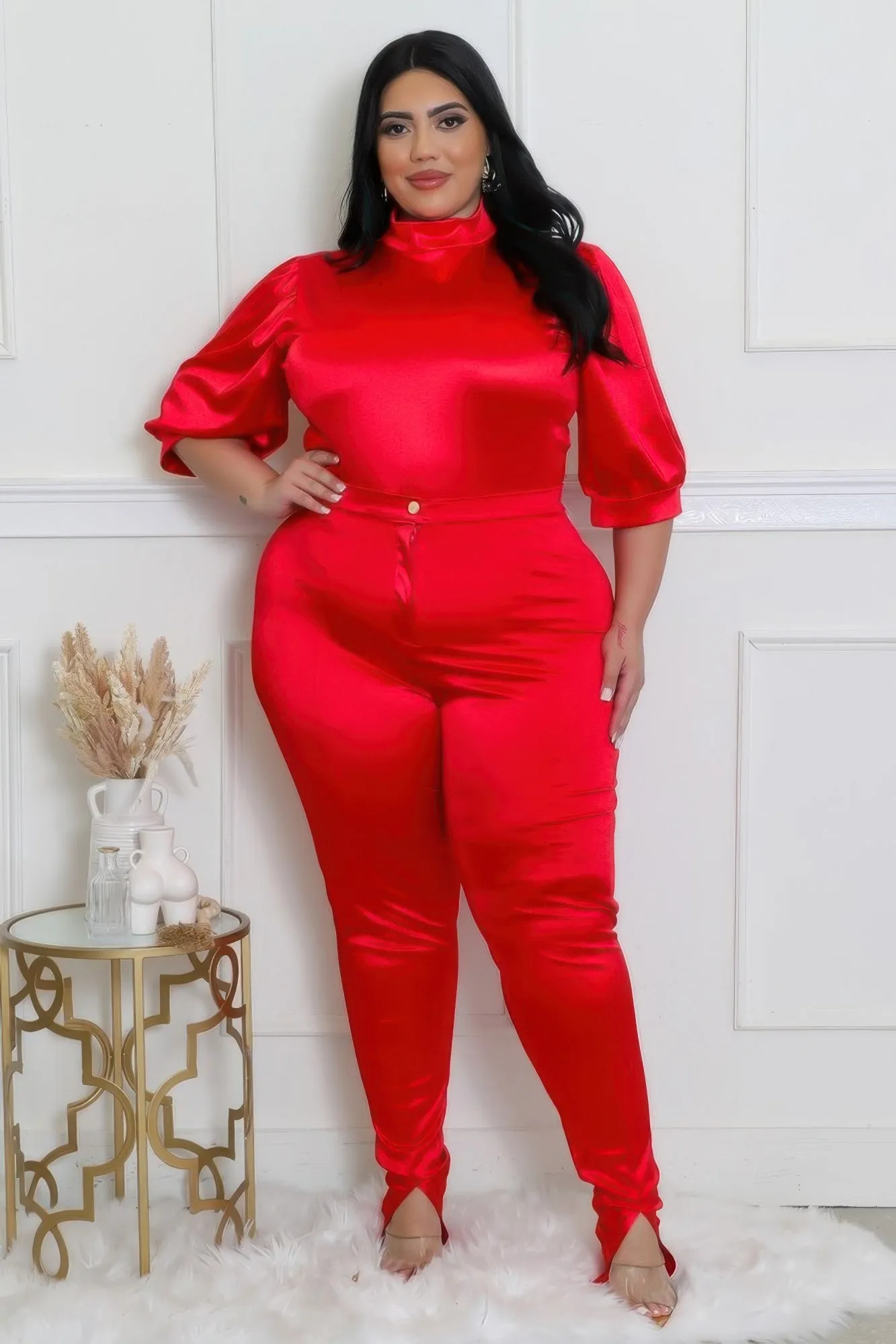 Two Piece Set, Semi-stretch Bodysuit sold by Gigi Laurent product image thumbnail 4
