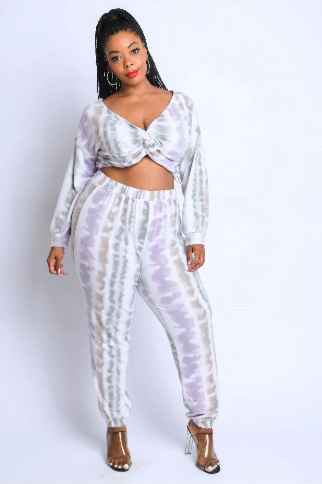 Tie Die Off Shoulder Set sold by Gigi Laurent
