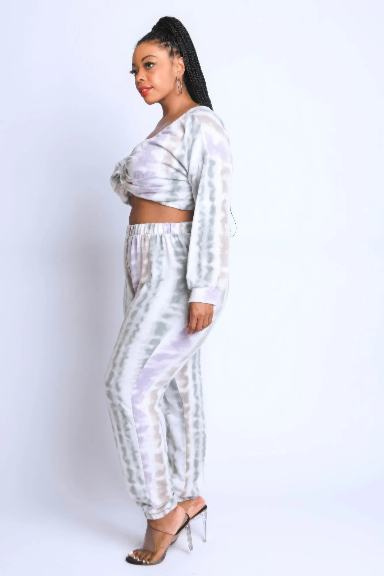 Tie Die Off Shoulder Set sold by Gigi Laurent product image thumbnail 3