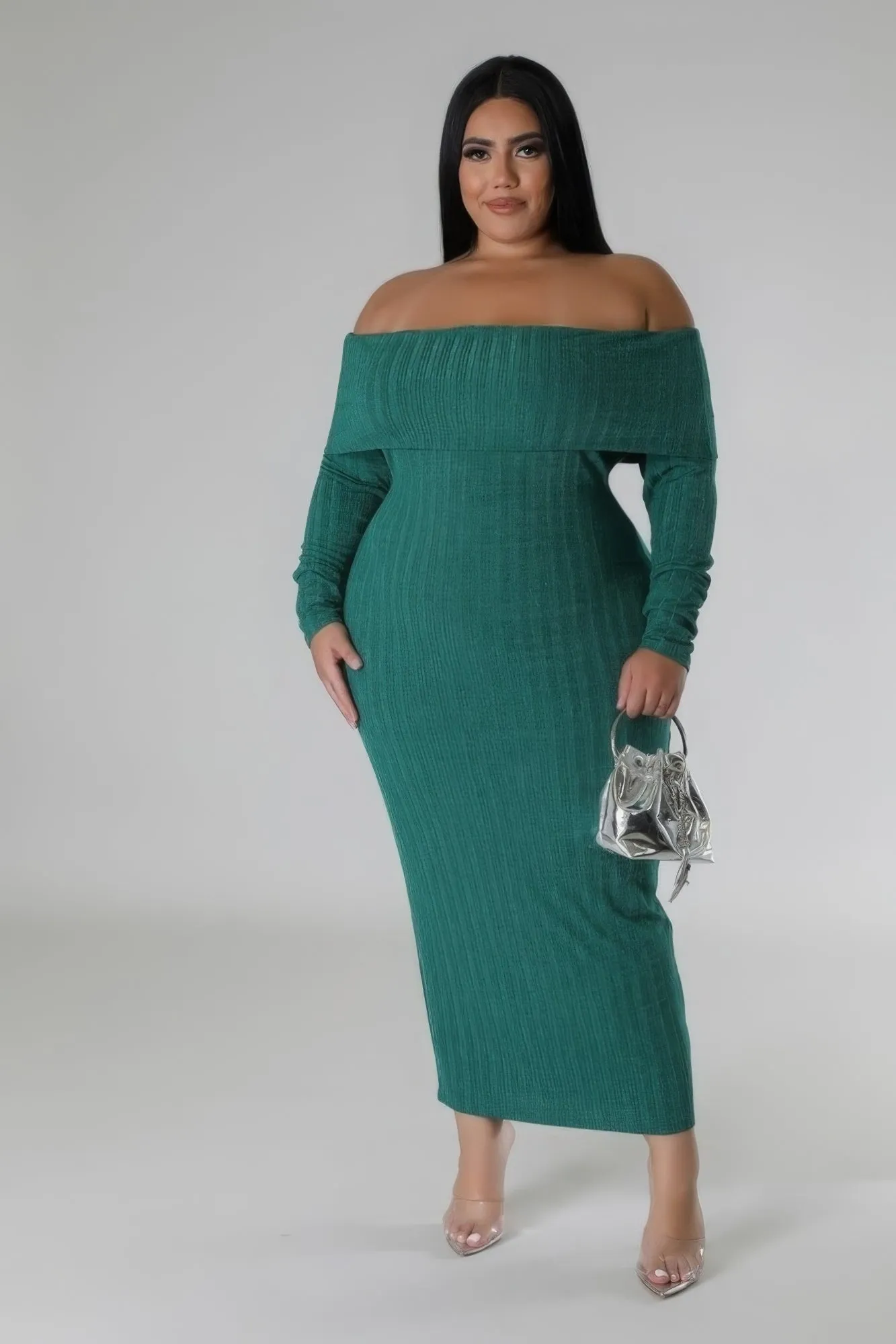 Off Shoulders Stretch Dress sold by Gigi Laurent