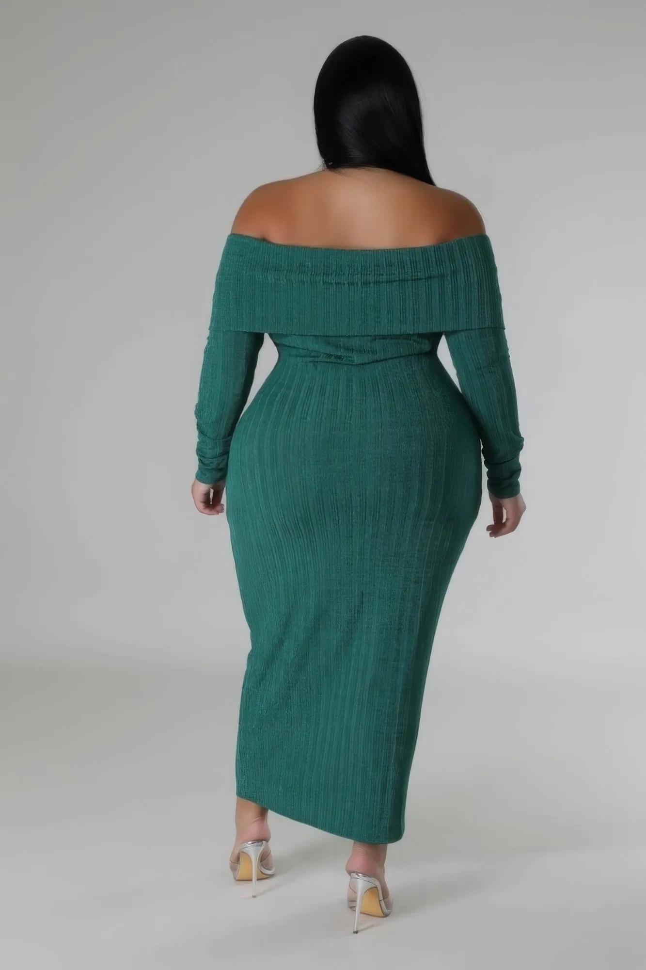 Off Shoulders Stretch Dress sold by Gigi Laurent product image thumbnail 4