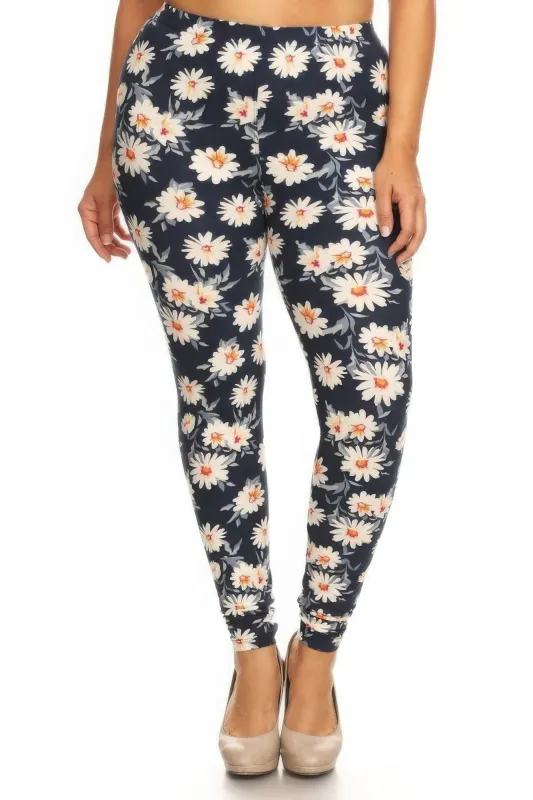 Plus Size Buttery Soft Print Leggings sold by Gigi Laurent