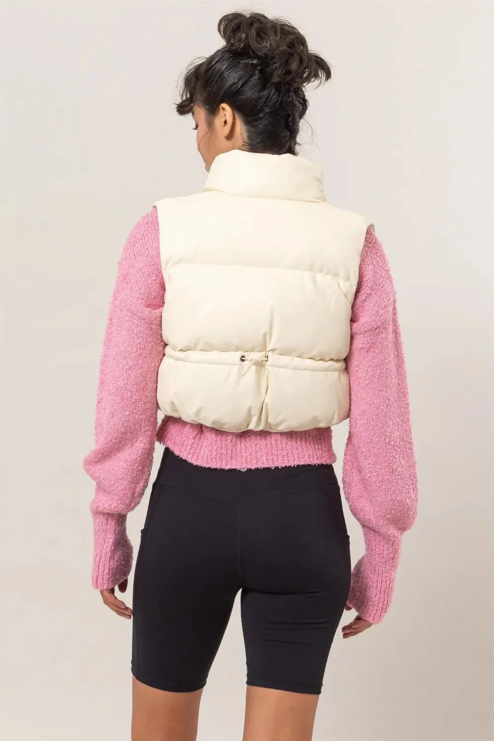 HYFVE Pocketed Solid Vest Coat sold by Gigi Laurent product image thumbnail 2
