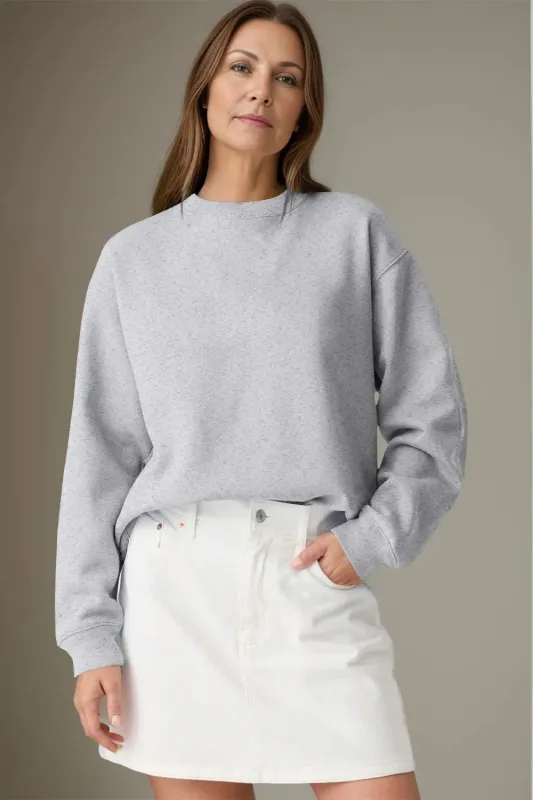 Round Neck Long Sleeve Sweatshirt sold by Gigi Laurent