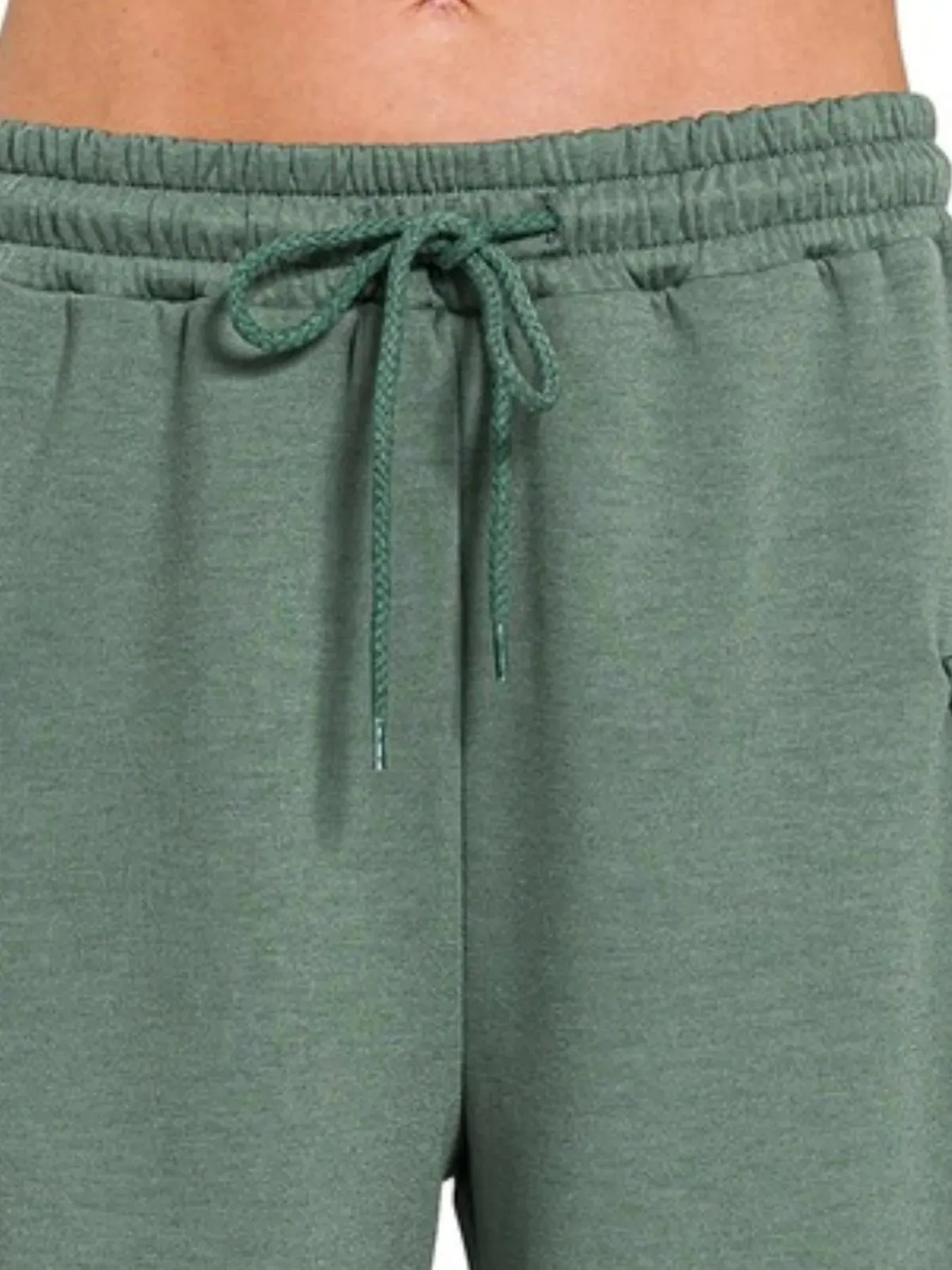 Zenana Scuba Thigh Pocket Shorts sold by Gigi Laurent product image thumbnail 3