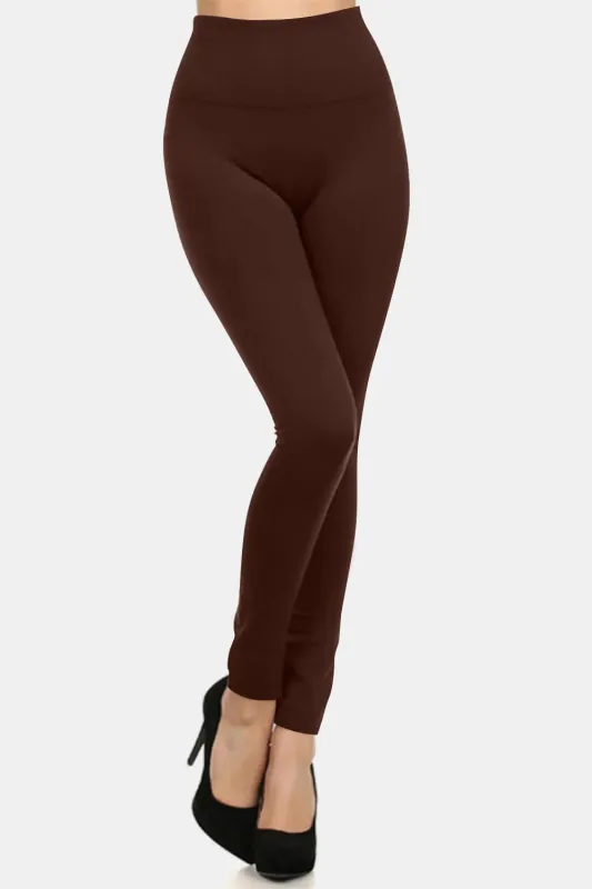 Yelete Full Size Seamless Fleece Lined Leggings sold by Gigi Laurent