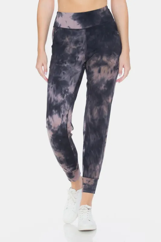 Leggings Depot Tie-Dye High Waist Cropped Leggings sold by Gigi Laurent