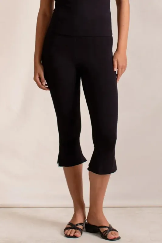 Side Slit Capris Leggings sold by Gigi Laurent