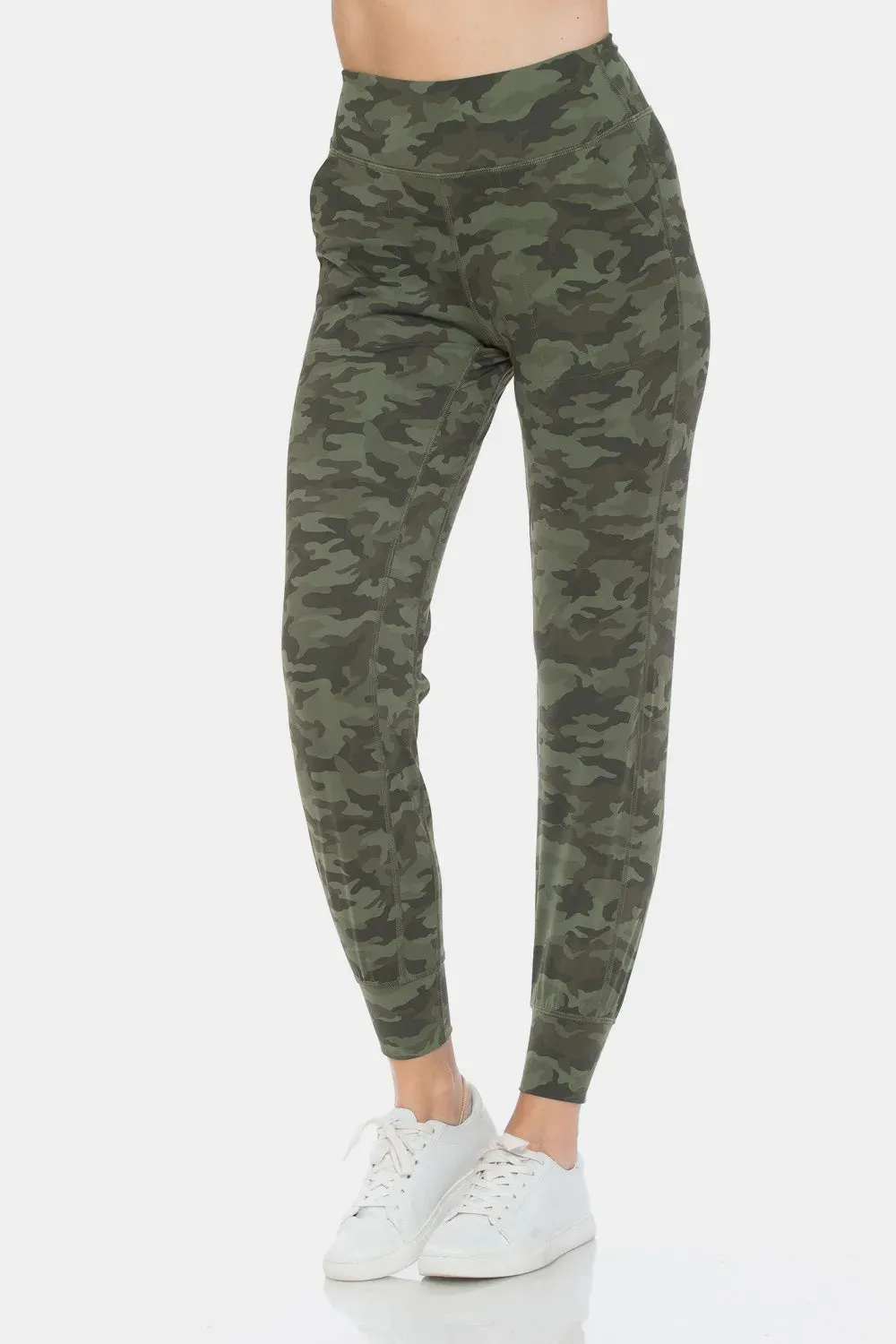 Leggings Depot Camouflage High Waist Leggings sold by Gigi Laurent product image thumbnail 4