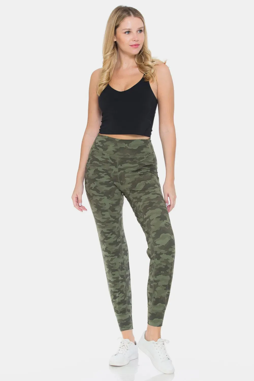 Leggings Depot Camouflage High Waist Leggings sold by Gigi Laurent product image thumbnail 5