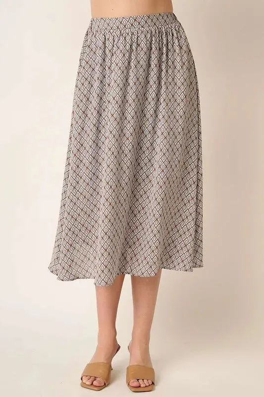 Mittoshop Printed Midi Skirt sold by Gigi Laurent