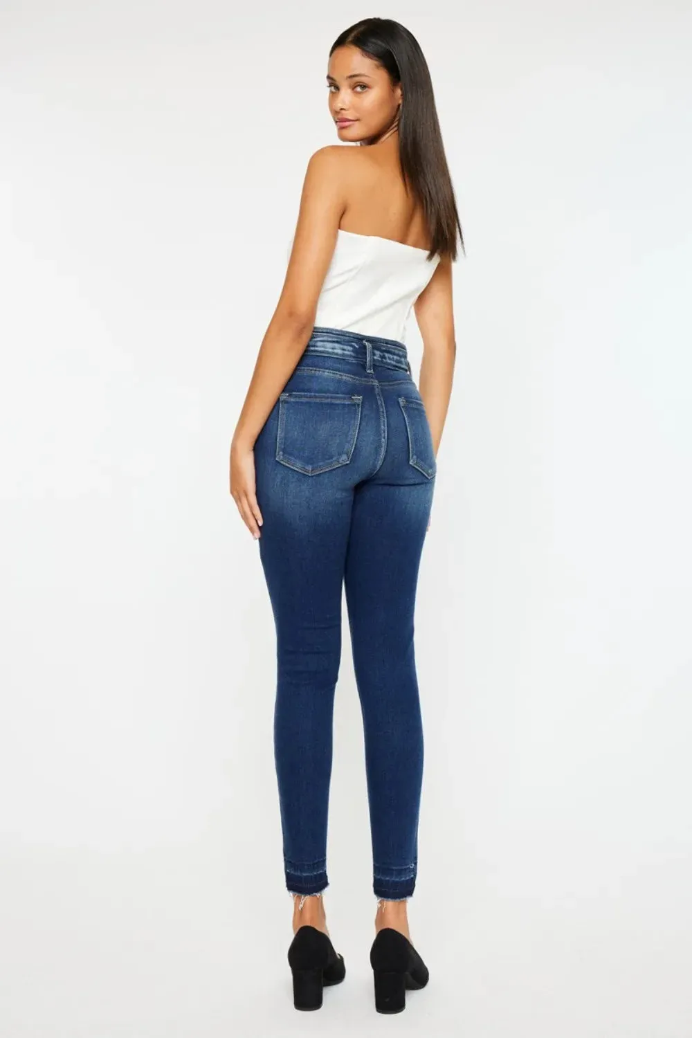 Kancan Full Size High Rise Ankle Skinny Jeans sold by Gigi Laurent product image thumbnail 2