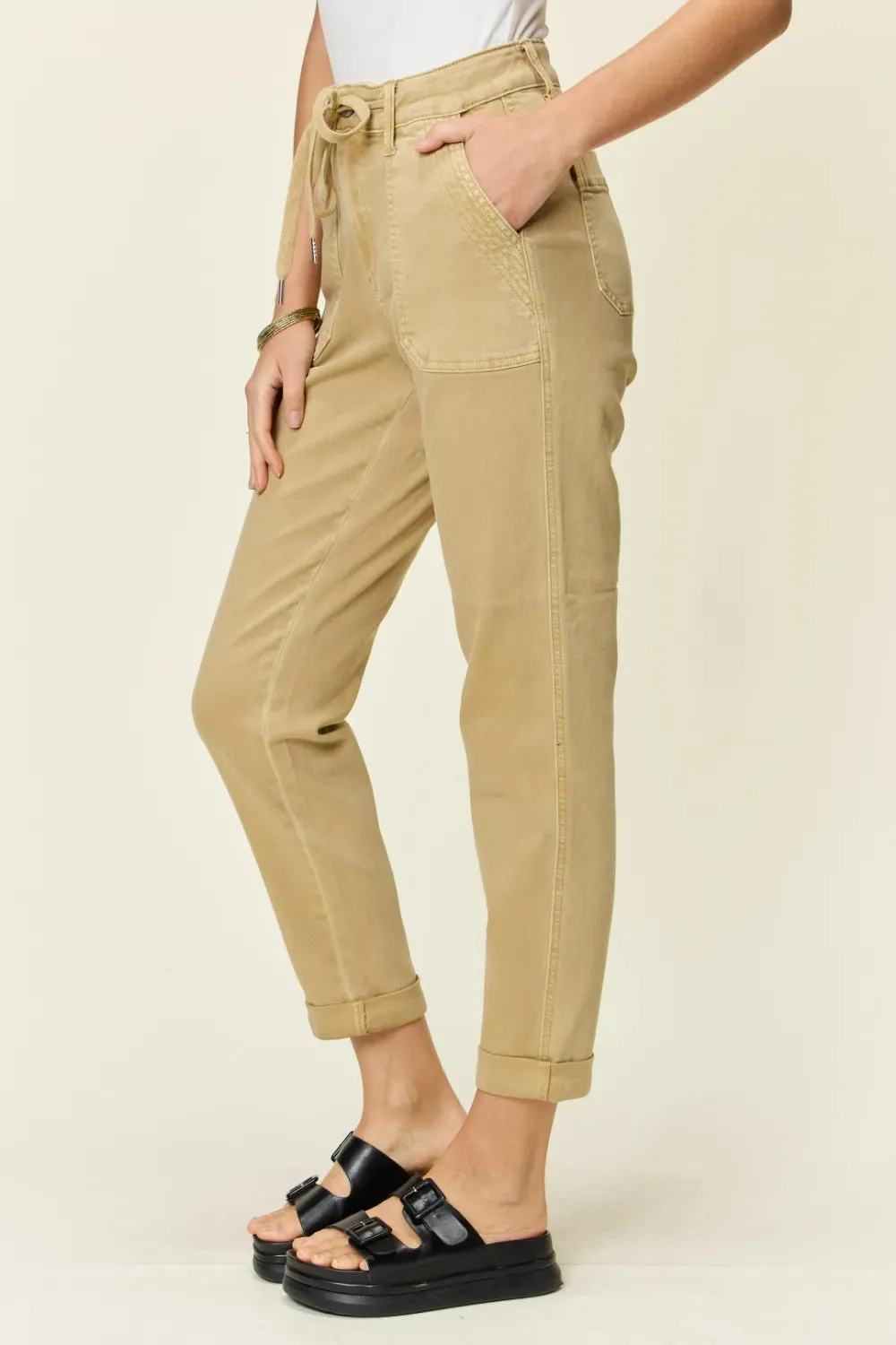 Judy Blue Full Size High Waist Jogger Jeans sold by Gigi Laurent product image thumbnail 4