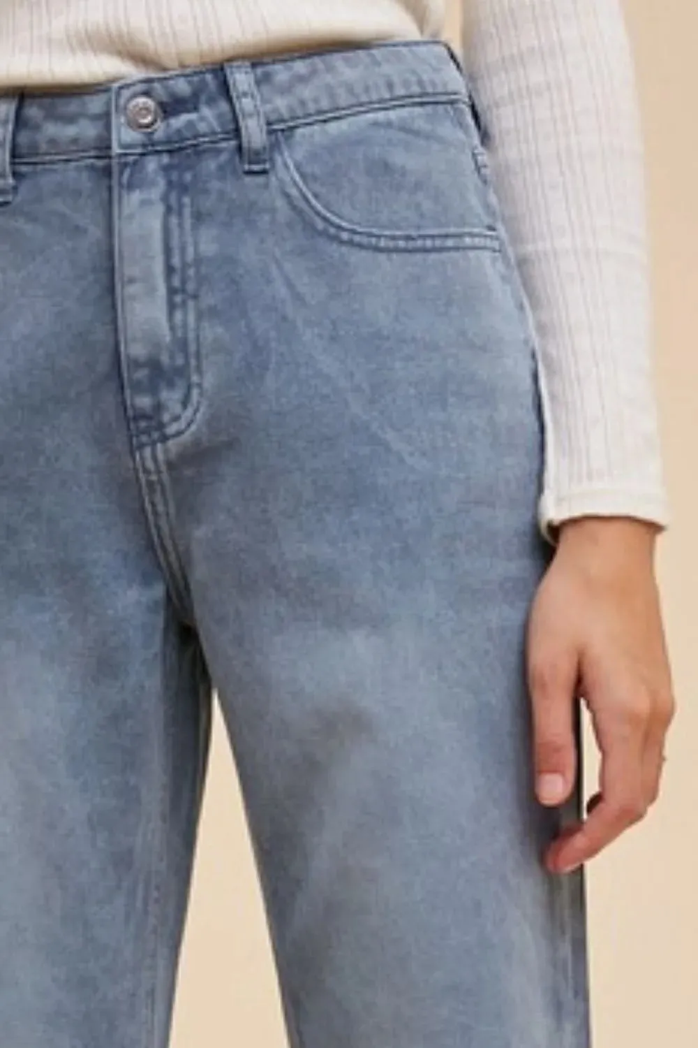 Annie Wear Distressed Raw Hem Jeans sold by Gigi Laurent product image thumbnail 3