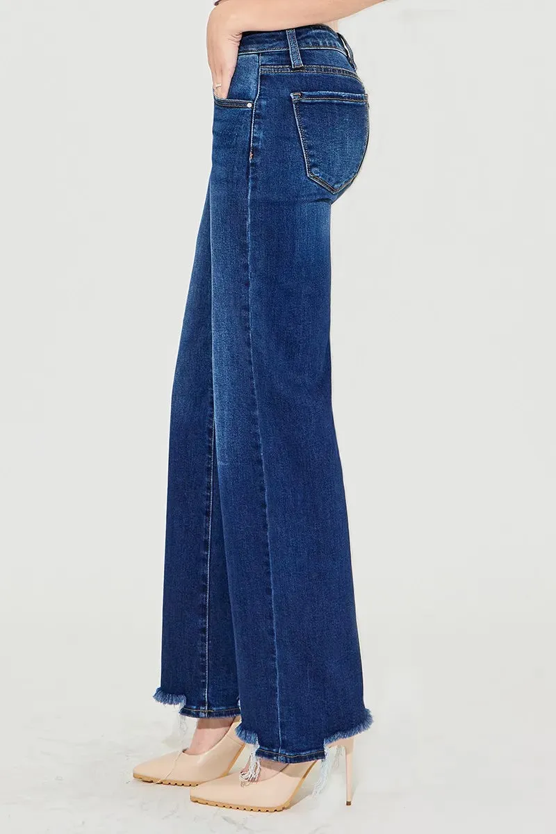 RISEN Full Size Low Rise Wide Leg Jeans Plus Size sold by Gigi Laurent product image thumbnail 4