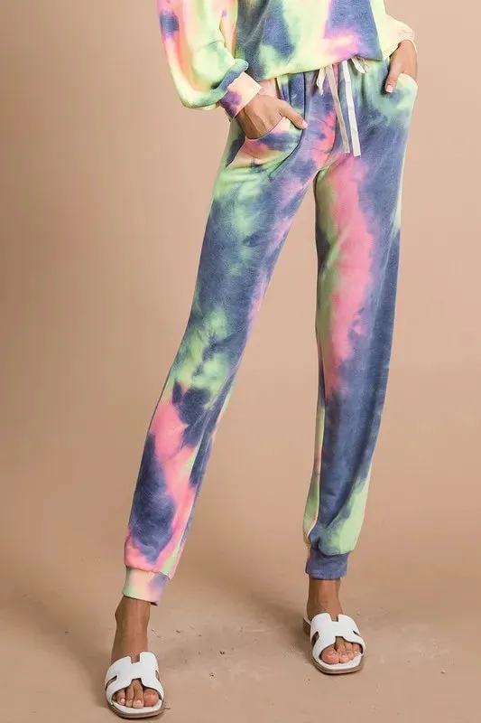 BiBi Tie Dye French Terry Casual Pants sold by Gigi Laurent product image thumbnail 3