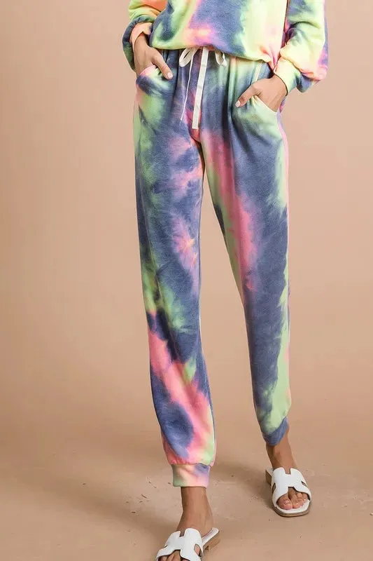 BiBi Tie Dye French Terry Casual Pants sold by Gigi Laurent product image thumbnail 5