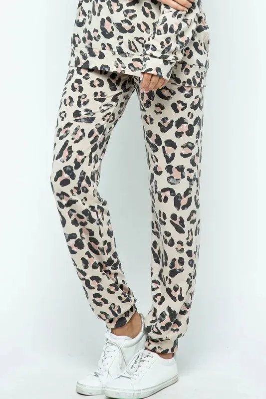 BiBi Leopard Casual Pants with Side Pockets sold by Gigi Laurent product image thumbnail 2