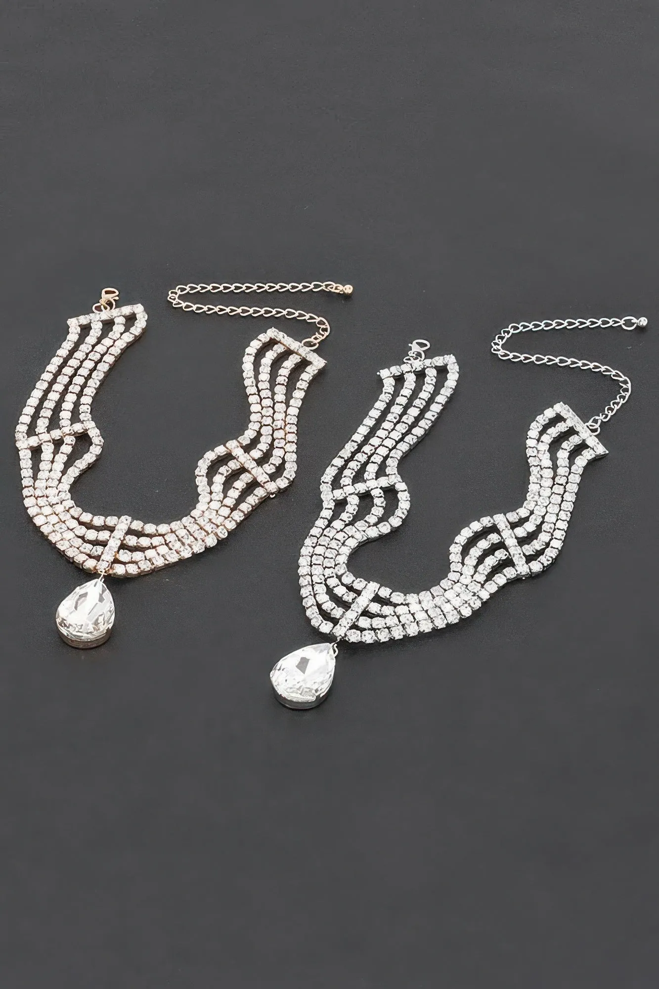 Rhinestone Necklace sold by Gigi Laurent product image thumbnail 5