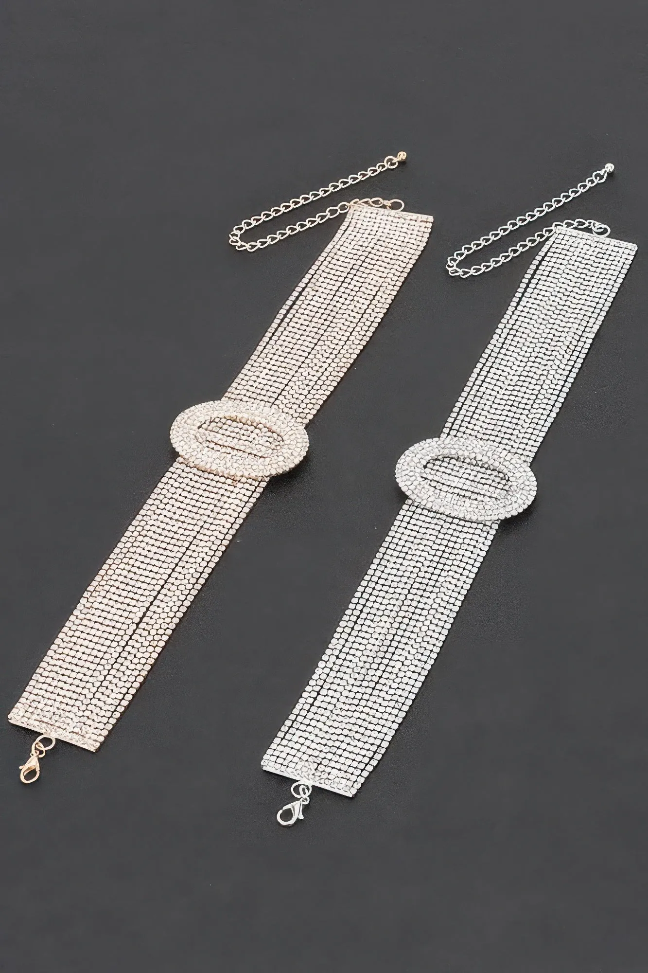 Rhinestone Necklace sold by Gigi Laurent product image thumbnail 5