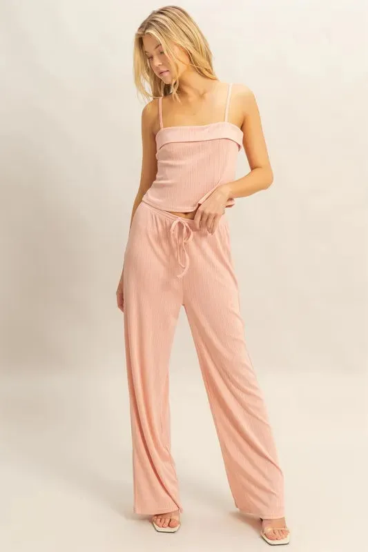 HYFVE Rib Knit Cami Top and Pants Set sold by Gigi Laurent
