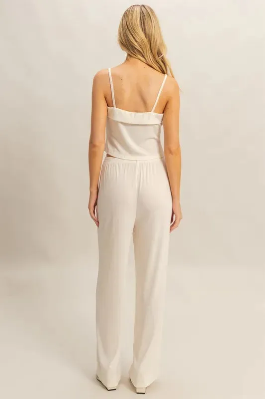 HYFVE Rib Knit Cami Top and Pants Set sold by Gigi Laurent product image thumbnail 3