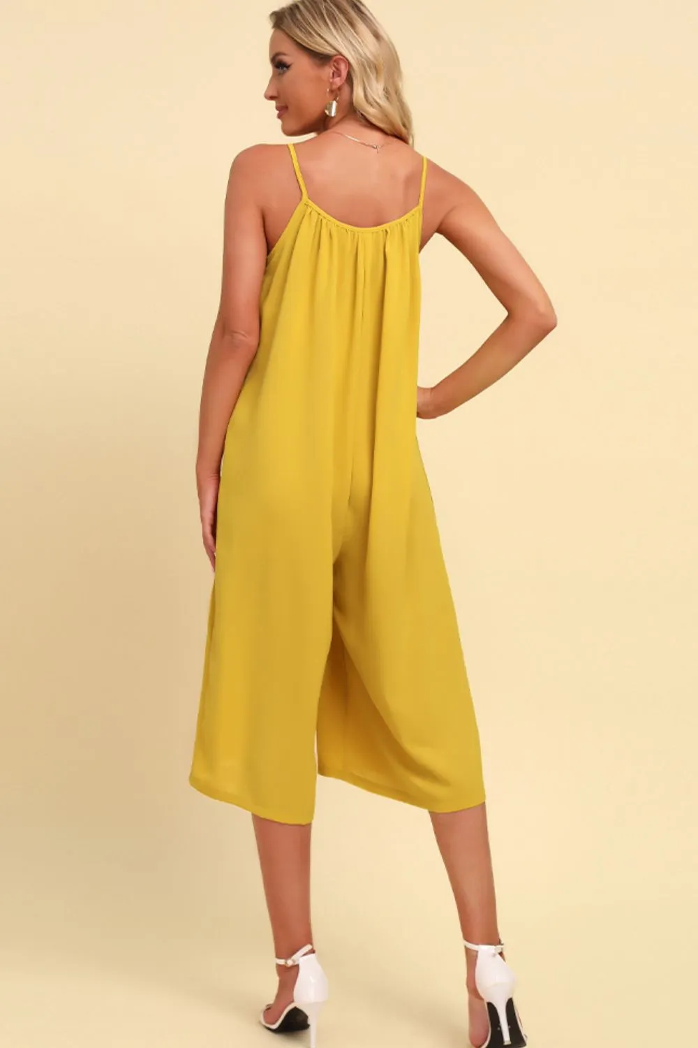 Spaghetti Strap Scoop Neck Jumpsuit sold by Gigi Laurent product image thumbnail 2