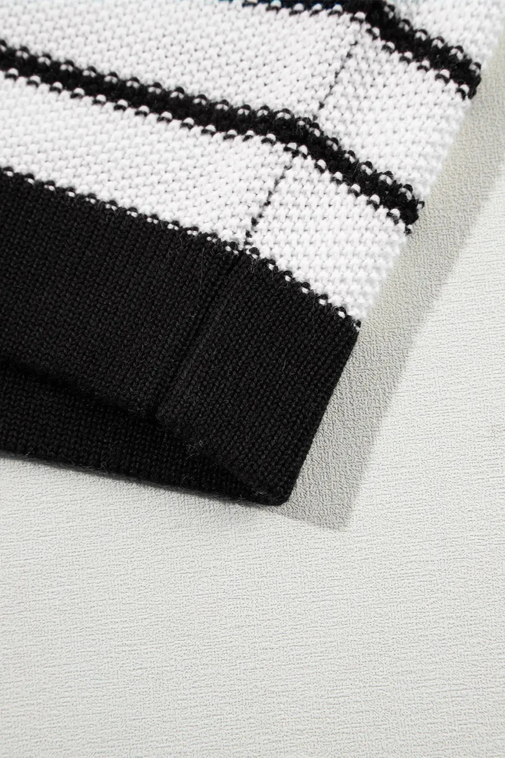 Striped Round Neck Knit Top sold by Gigi Laurent product image thumbnail 5