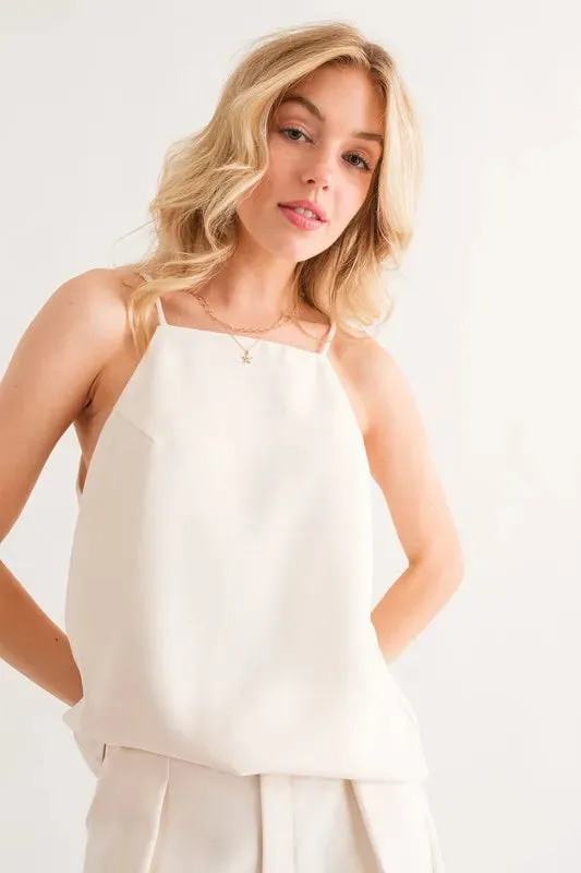 And The Why Sleeveless Basic Cami Top sold by Gigi Laurent
