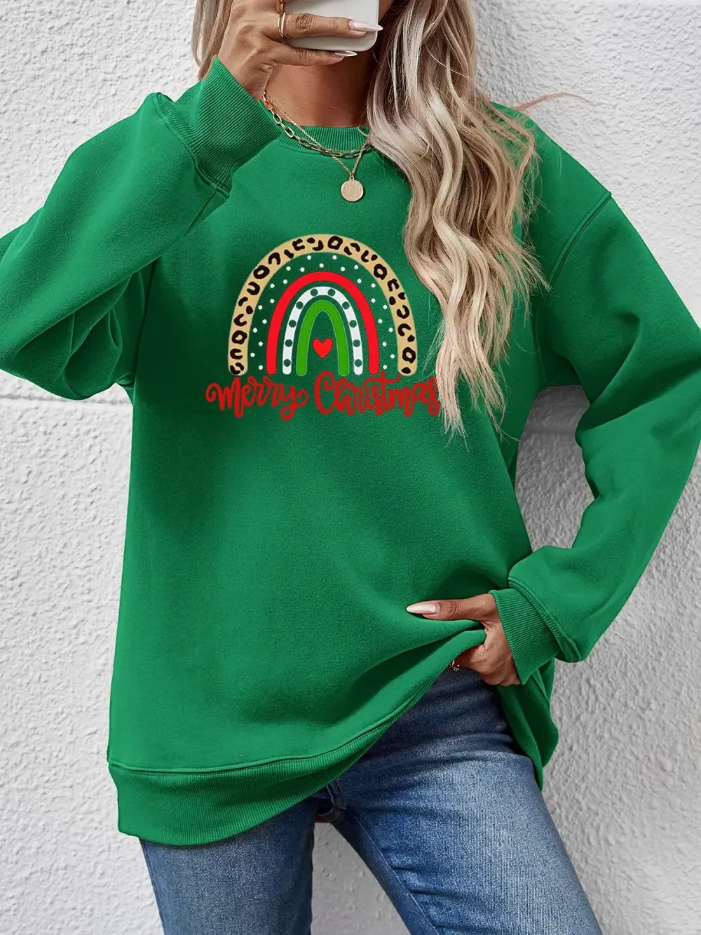 MERRY CHRISTMAS Graphic Sweatshirt sold by Gigi Laurent