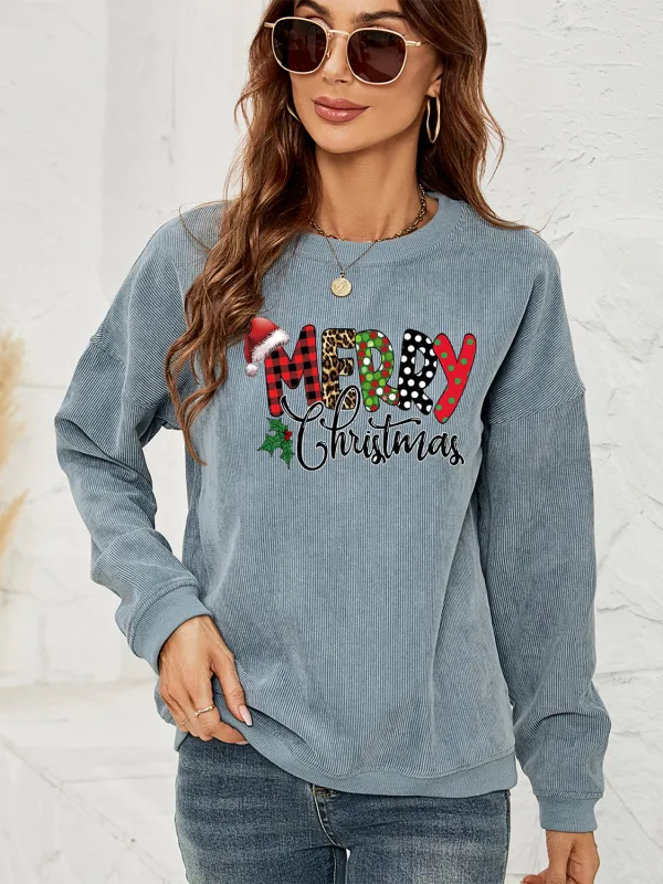 MERRY CHRISTMAS Graphic Sweatshirt sold by Gigi Laurent