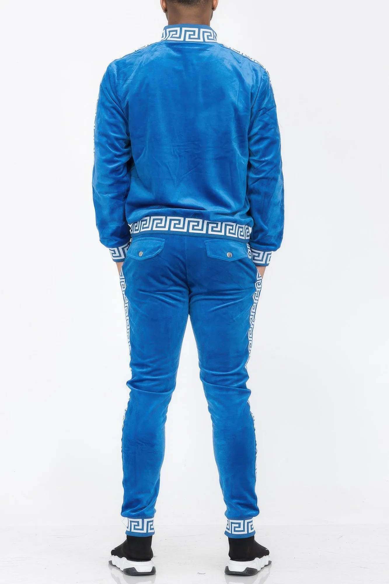 Track Set Velour Status Print Suit sold by Gigi Laurent product image thumbnail 3