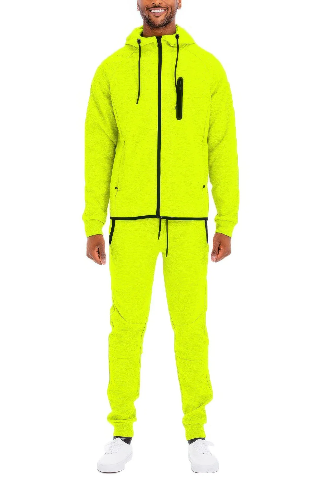 Men's Full Solid Color Track Set sold by Gigi Laurent product image thumbnail 5