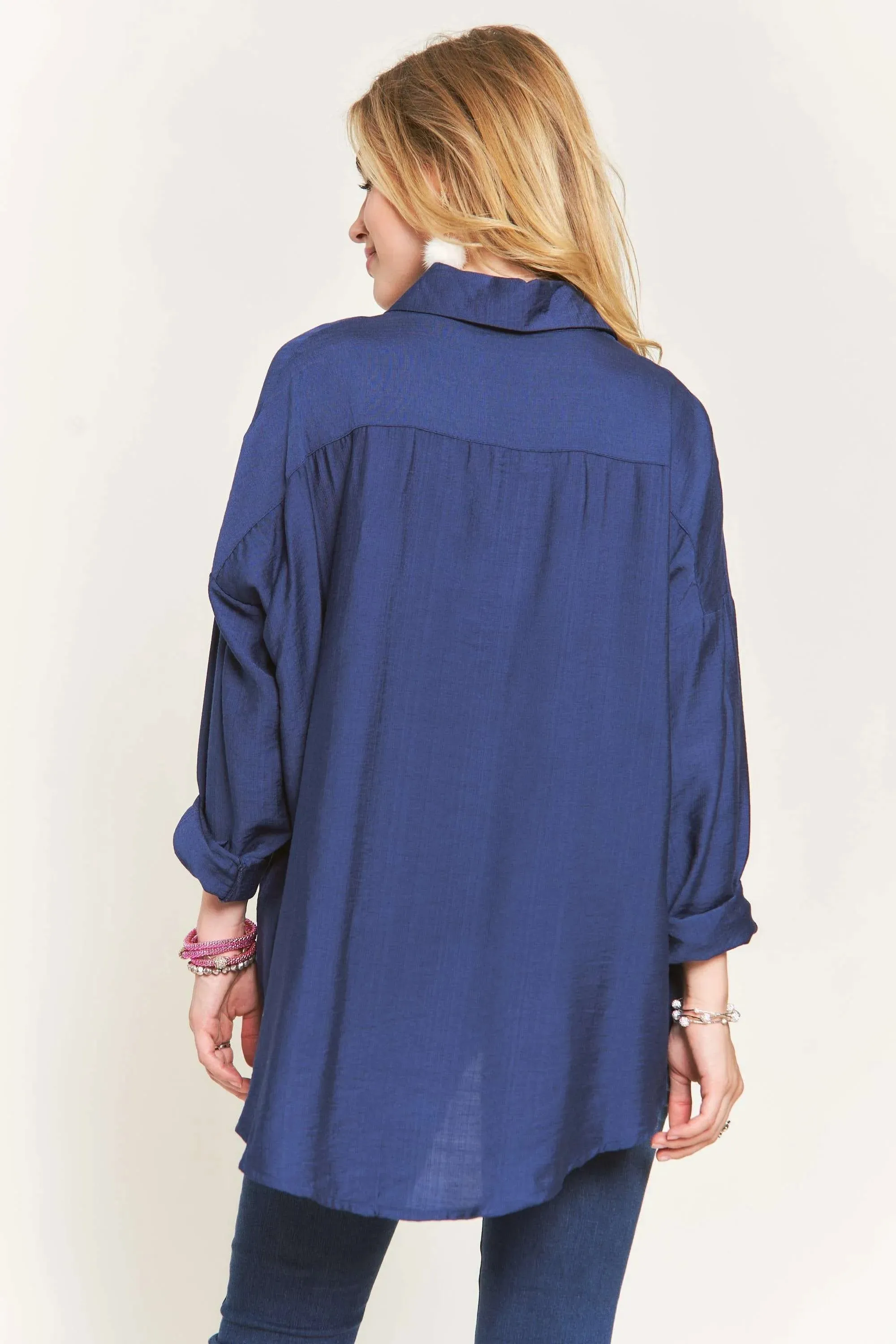 ADORA Button Down Linen Shirt sold by Gigi Laurent product image thumbnail 3