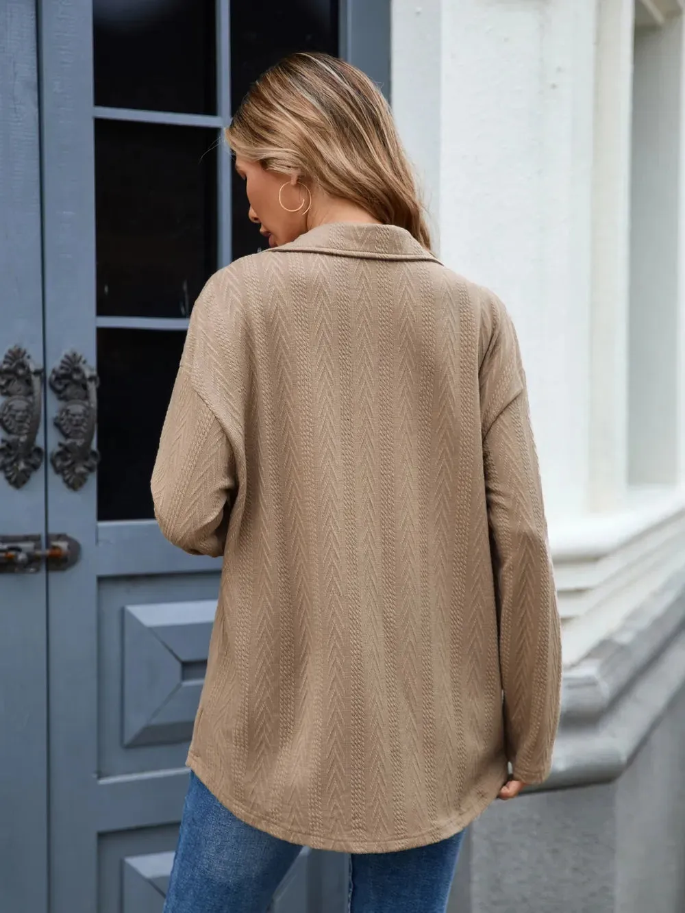 Button Down Long Sleeve Shirt sold by Gigi Laurent product image thumbnail 3