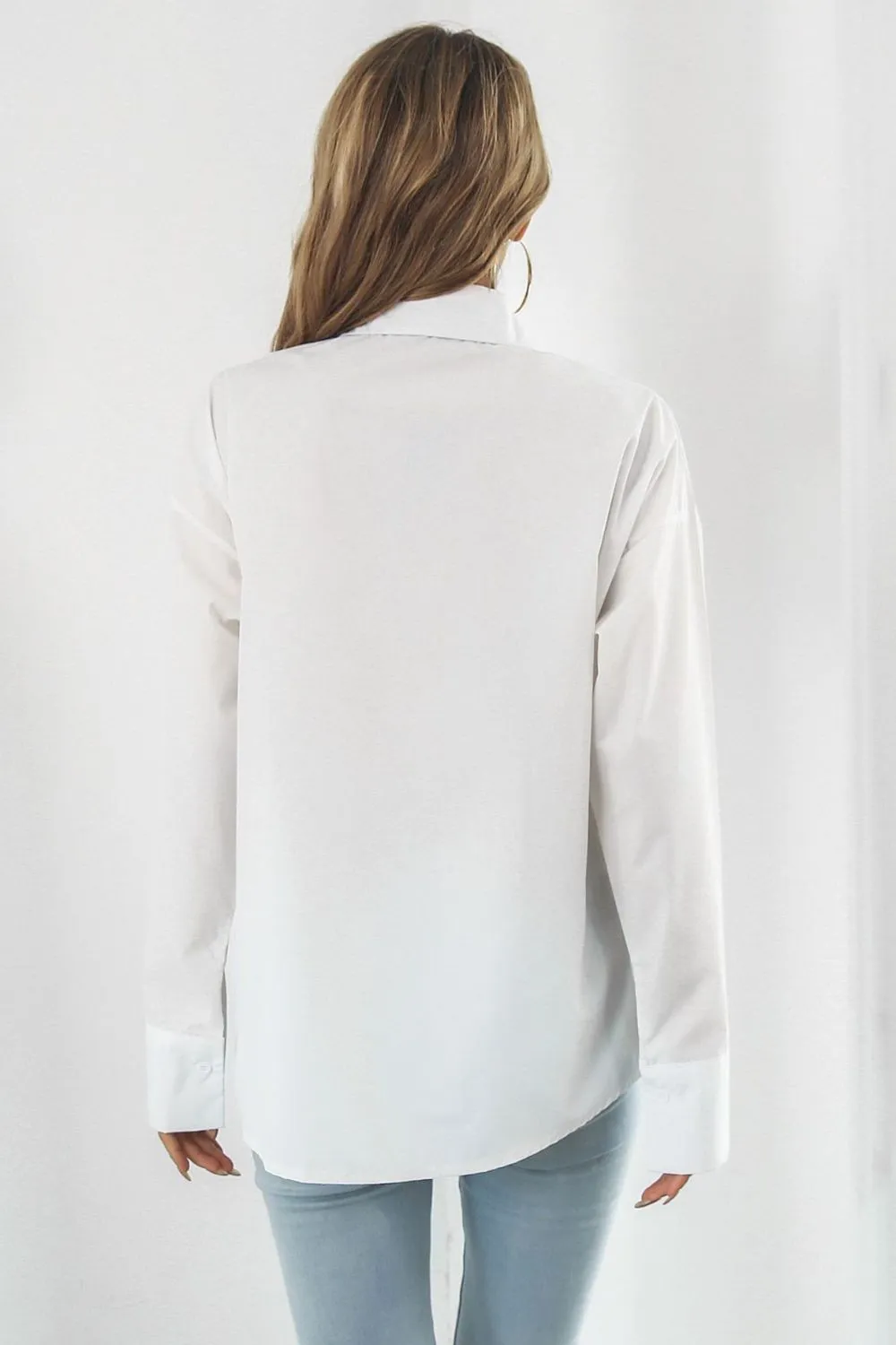 Dropped Shoulder Longline Shirt sold by Gigi Laurent product image thumbnail 2