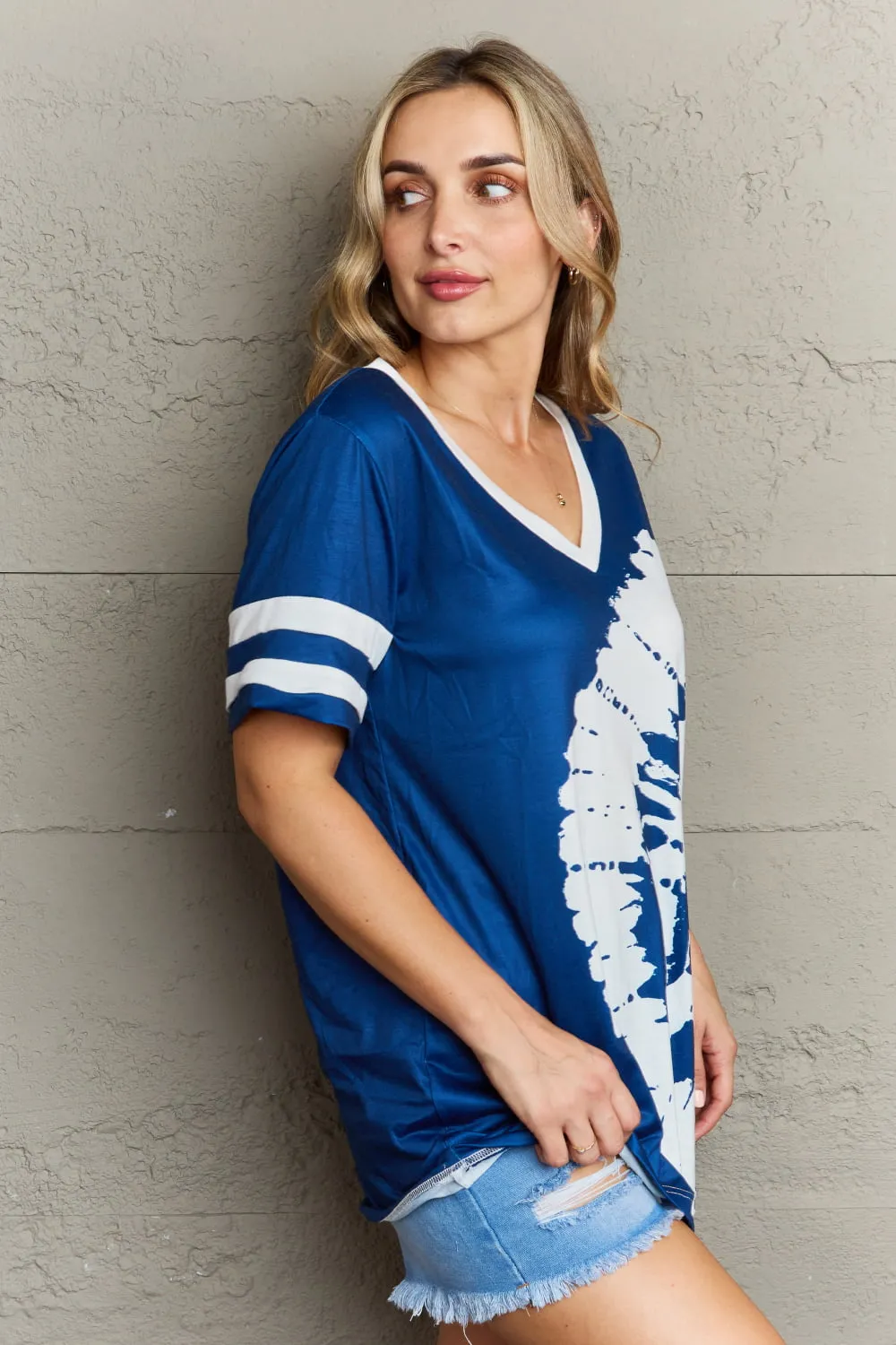 Plus Size V-Neck Tee Shirt sold by Gigi Laurent product image thumbnail 5