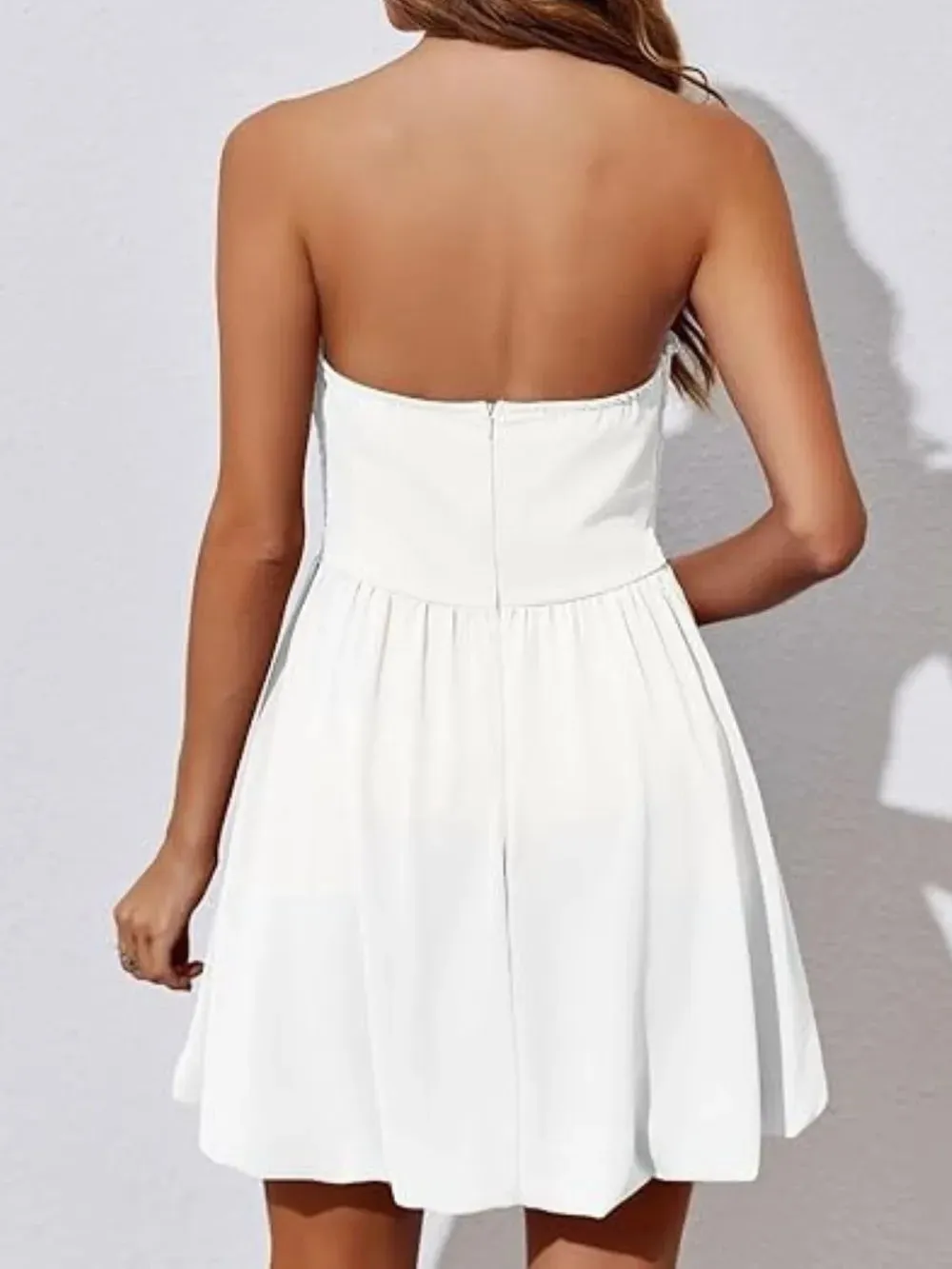 Ruched Tube Mini Dress sold by Gigi Laurent product image thumbnail 2