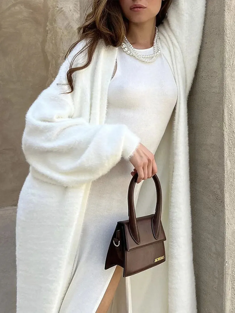 Side Slit Round Neck Sleeveless Dress sold by Gigi Laurent product image thumbnail 5