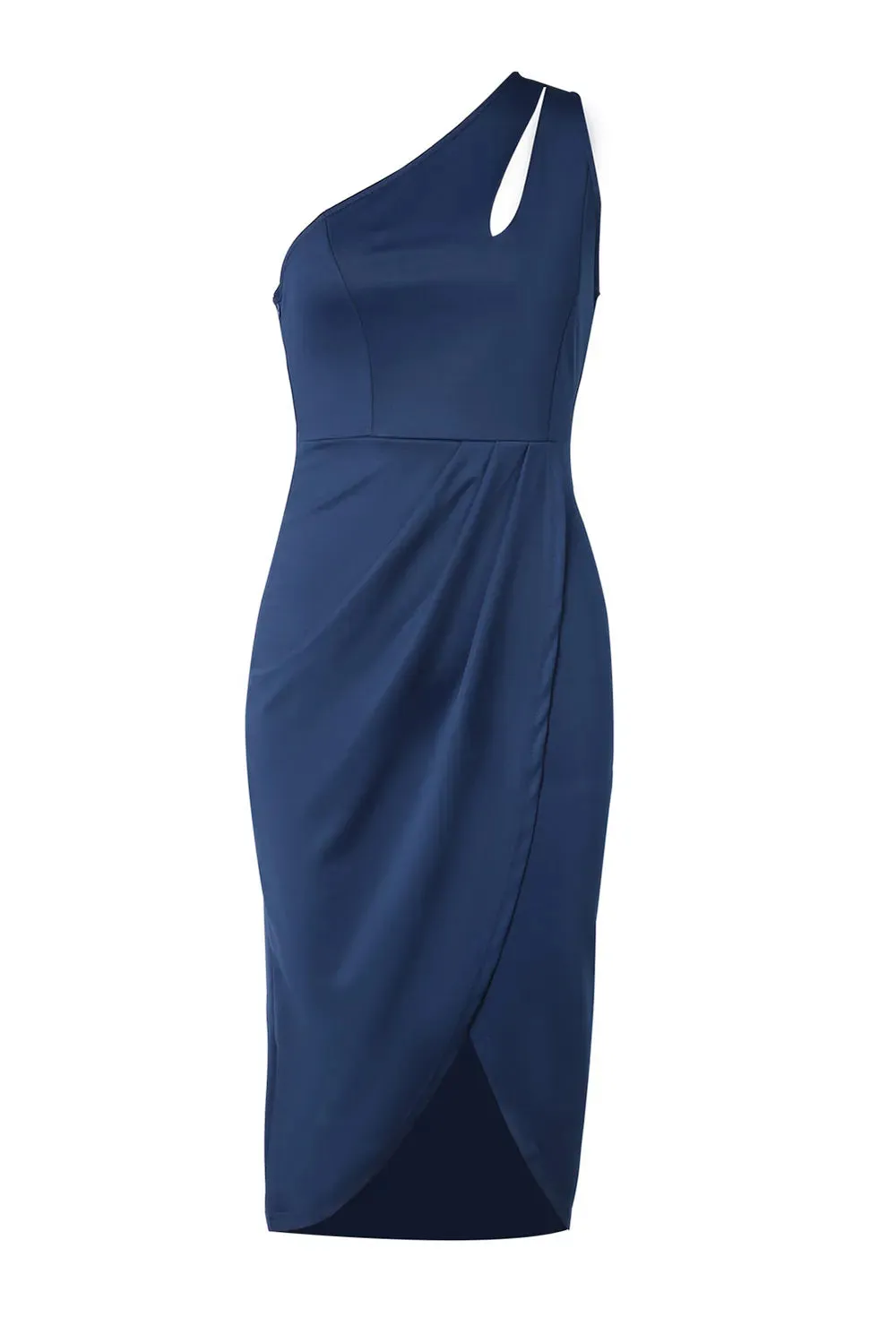 Ruched Cutout Single Shoulder Dress sold by Gigi Laurent product image thumbnail 5