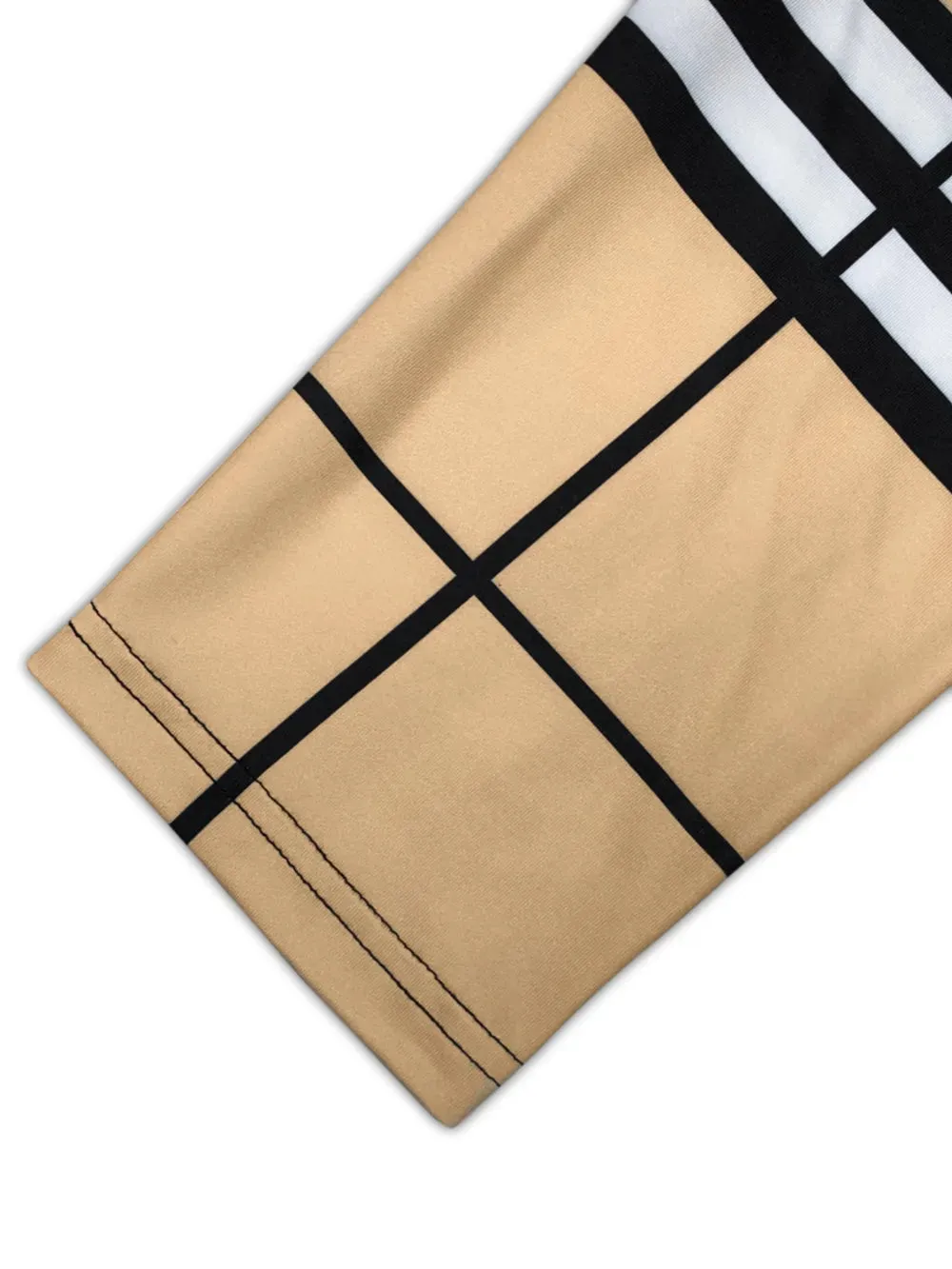 Plus Size Plaid V-Neck Long Sleeve Wrap Dress sold by Gigi Laurent product image thumbnail 3